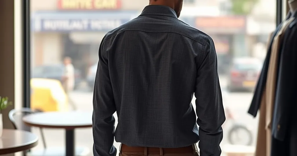 Caring for linen blend formal shirts — editorial image, VELLEE LUXE Journal