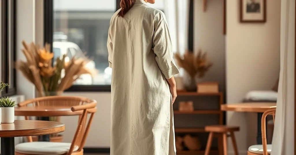 How to wash and care for a linen blend short kurta — editorial image, VELLEE LUXE Journal